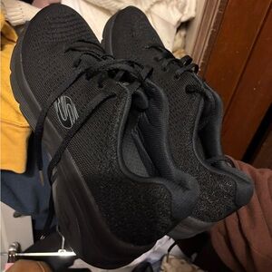 Skechers black shoes